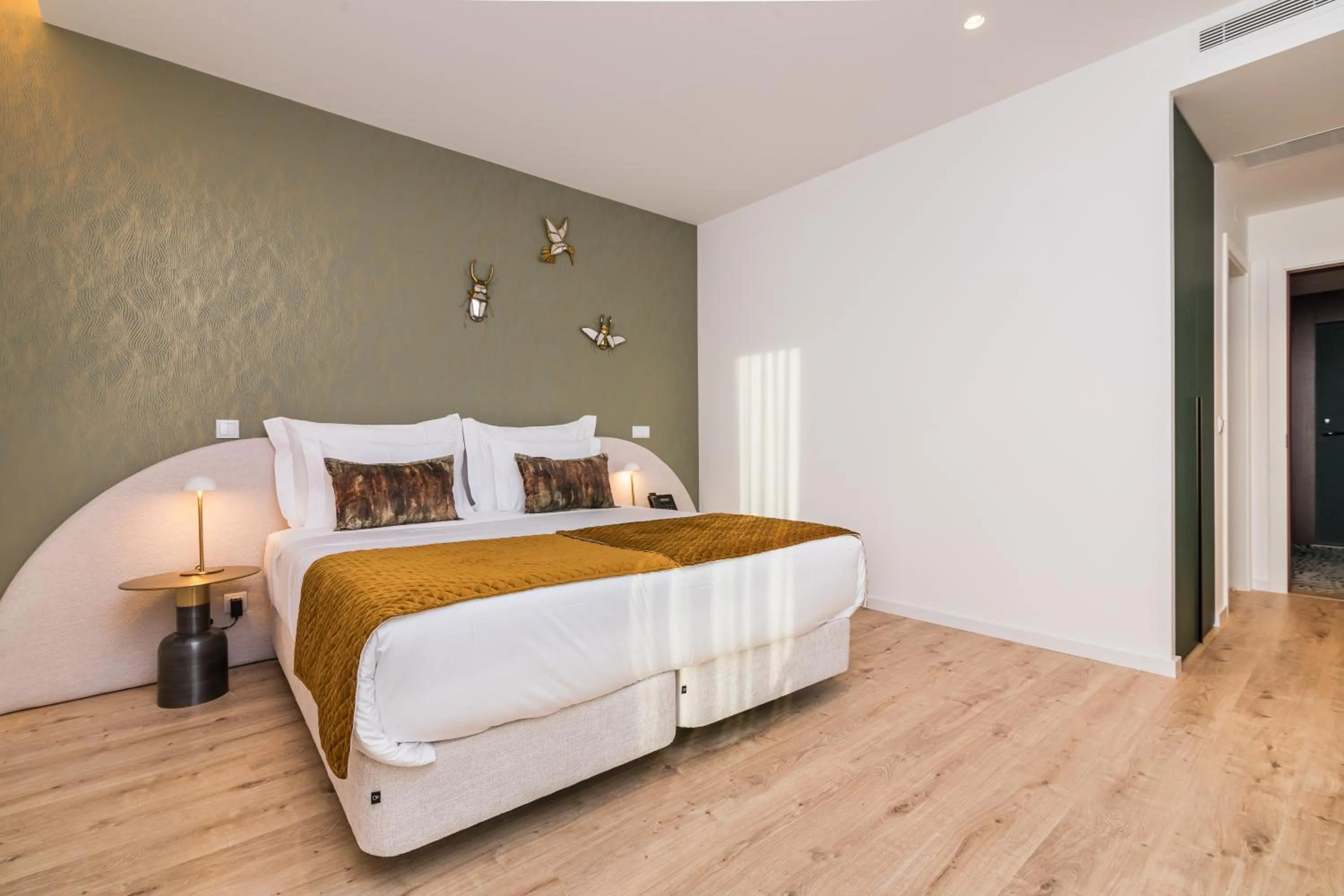 Bed in Haven Nature Hotel & Villas