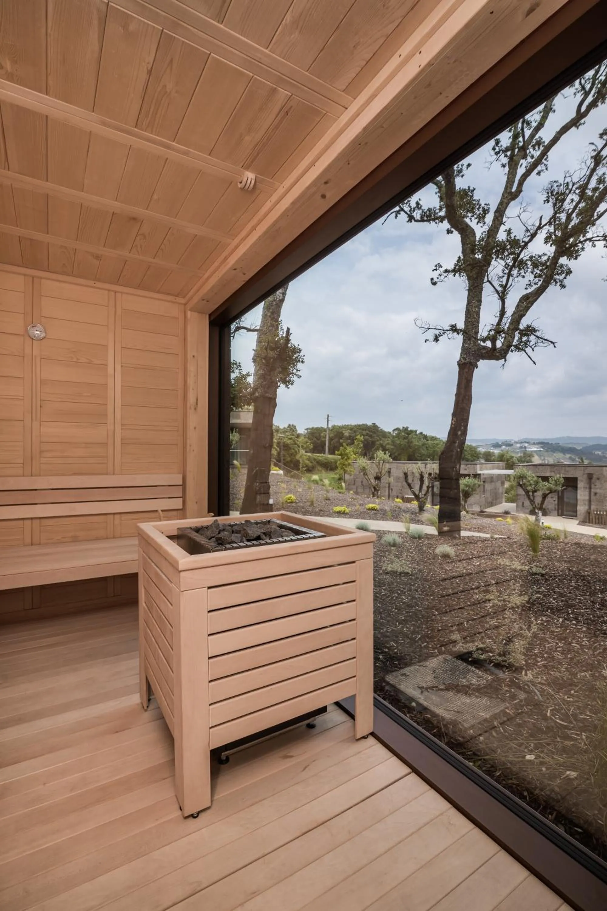 Sauna in Haven Nature Hotel & Villas