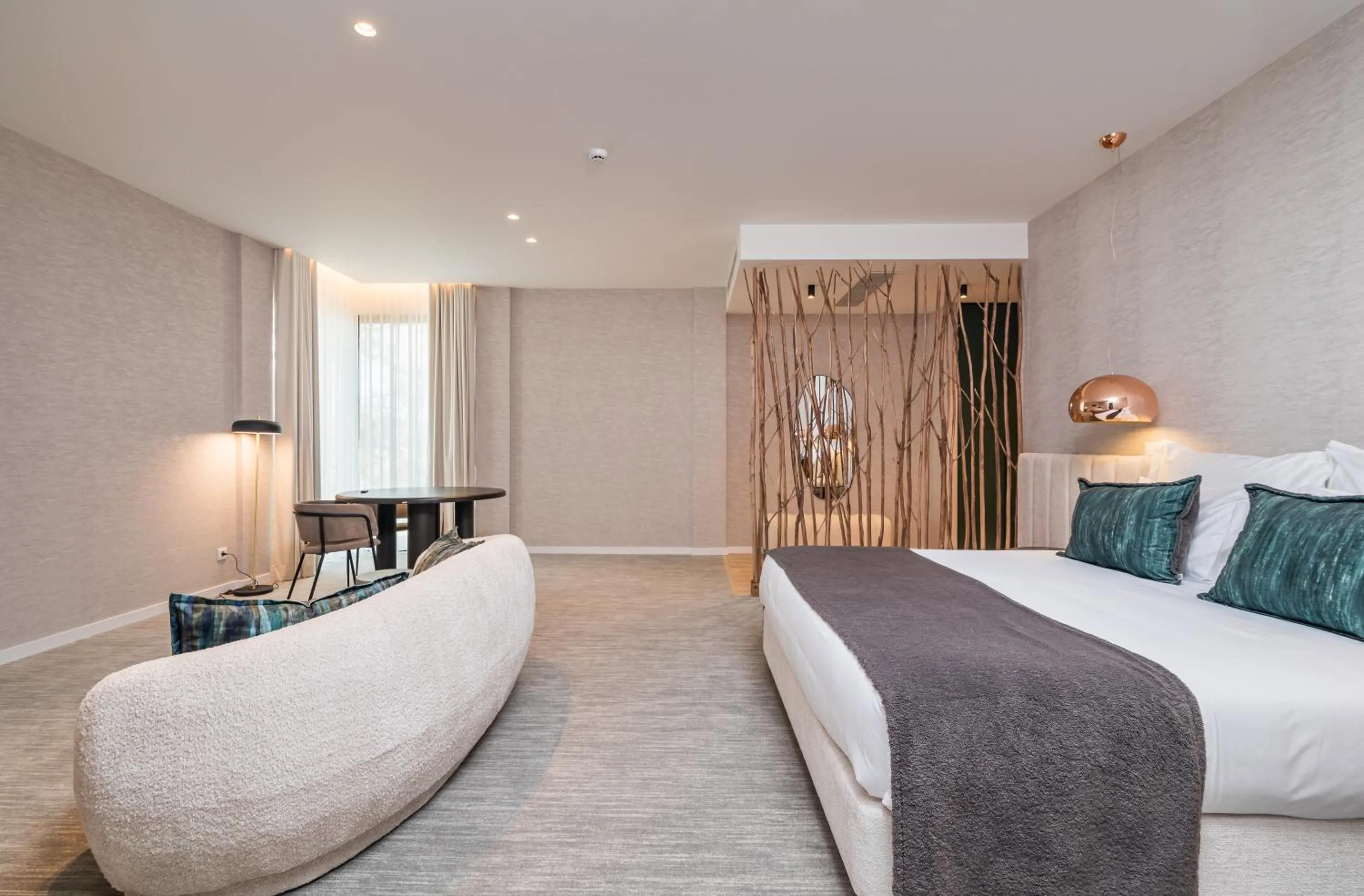 Bed in Haven Nature Hotel & Villas