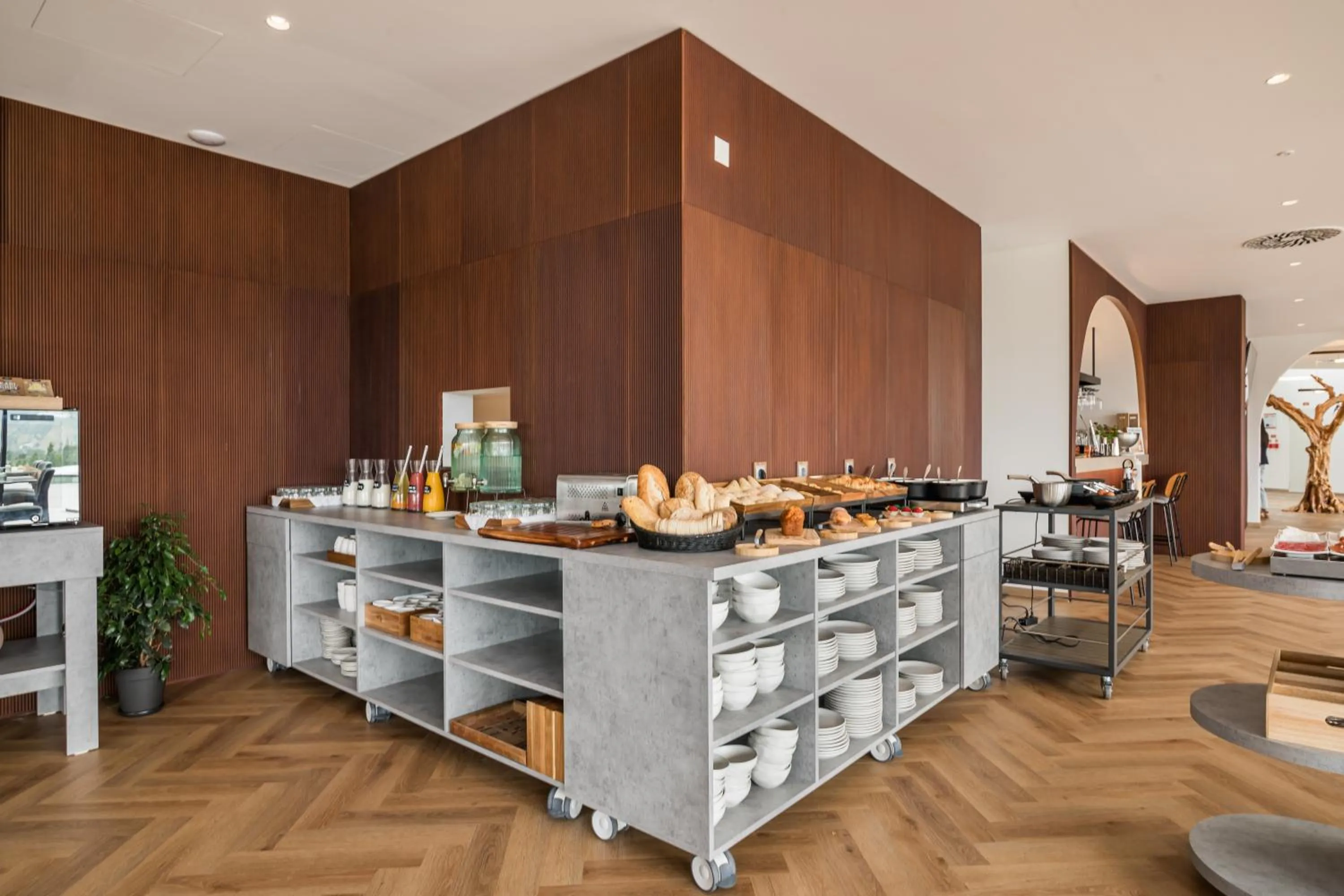 Restaurant/places to eat in Haven Nature Hotel & Villas