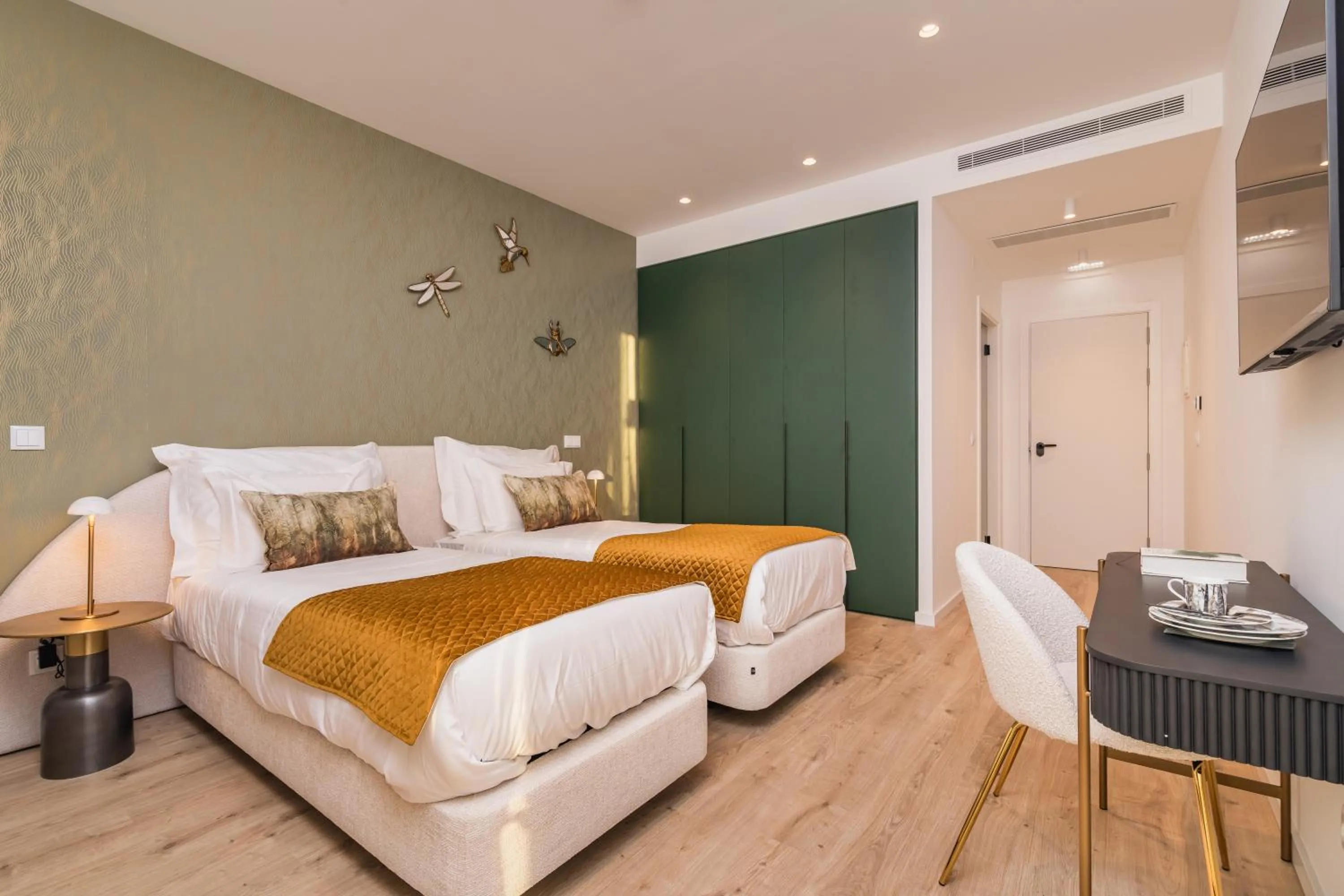 Bed in Haven Nature Hotel & Villas