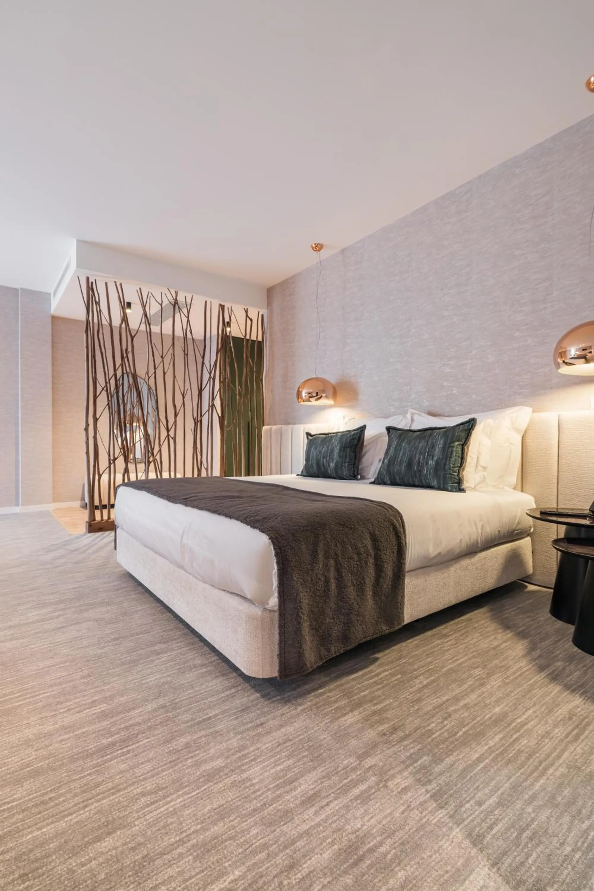 Bed in Haven Nature Hotel & Villas