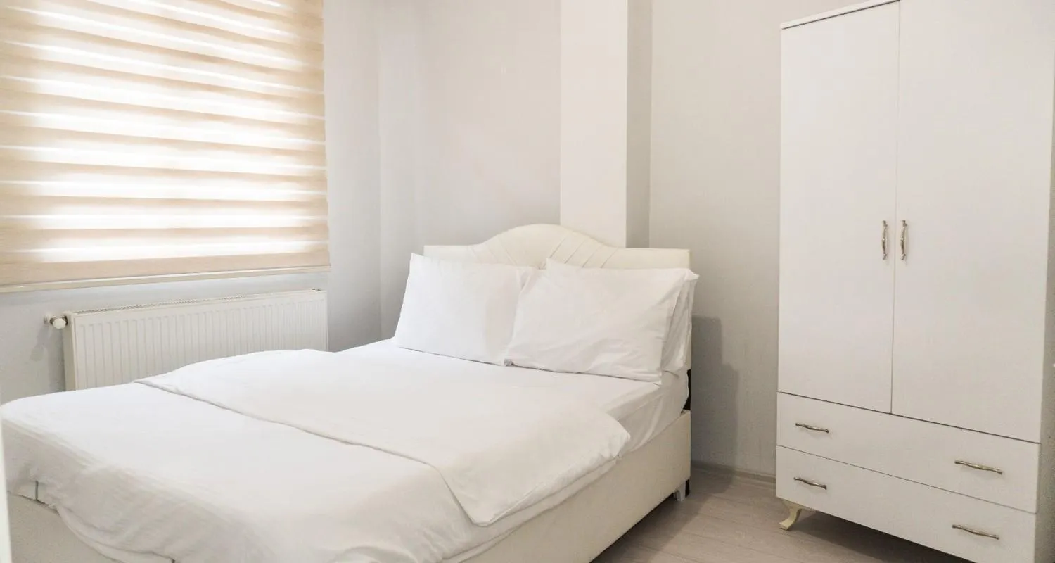 Bed in Sea House Otel