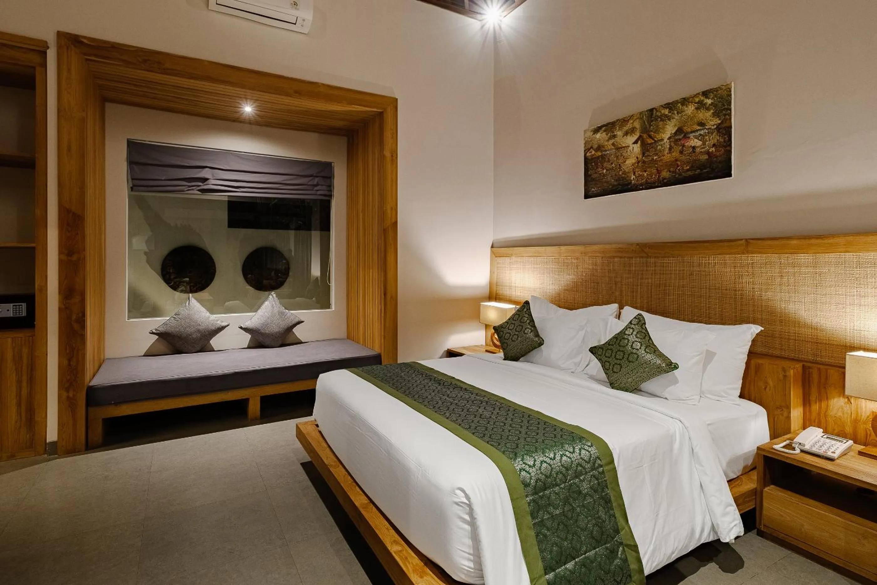 Bed in Elitya Ubud Villa
