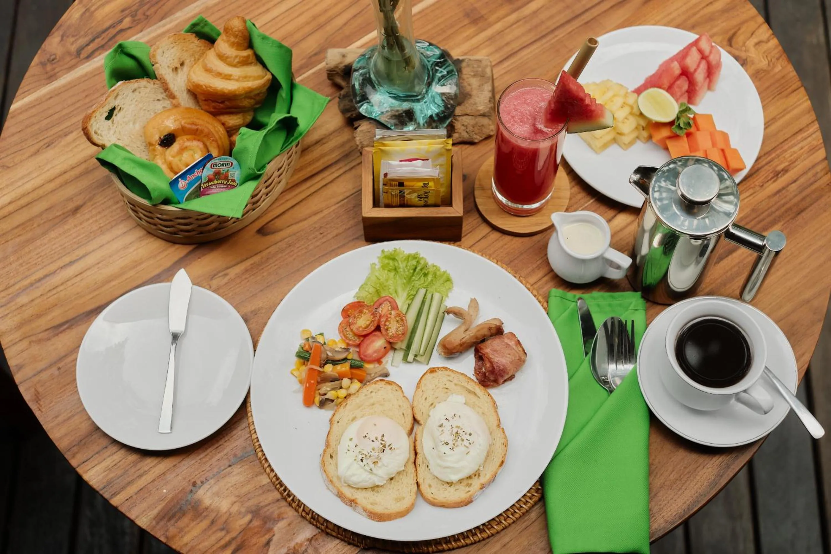 Food and drinks in Elitya Ubud Villa