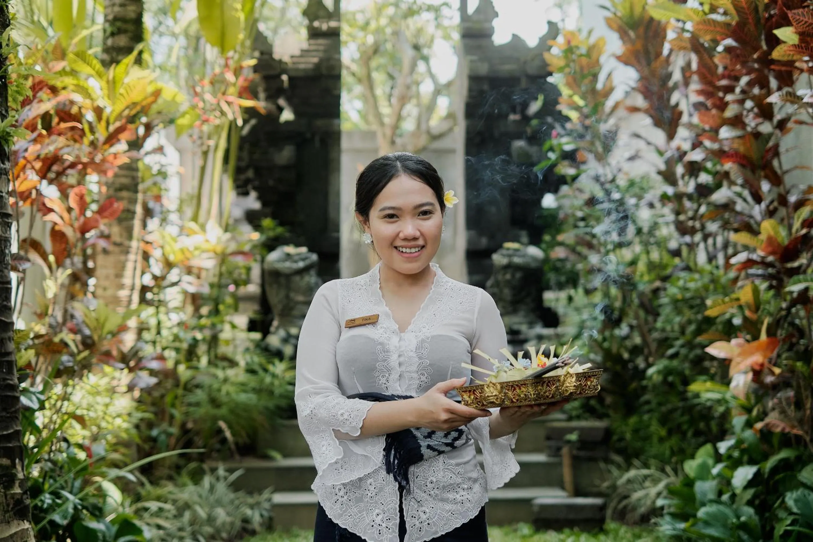 Staff in Elitya Ubud Villa