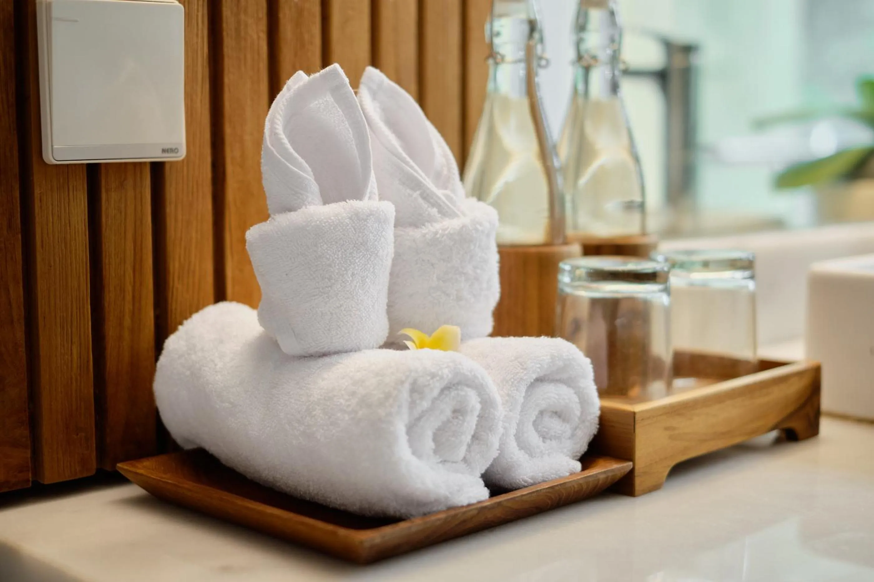towels in Elitya Ubud Villa