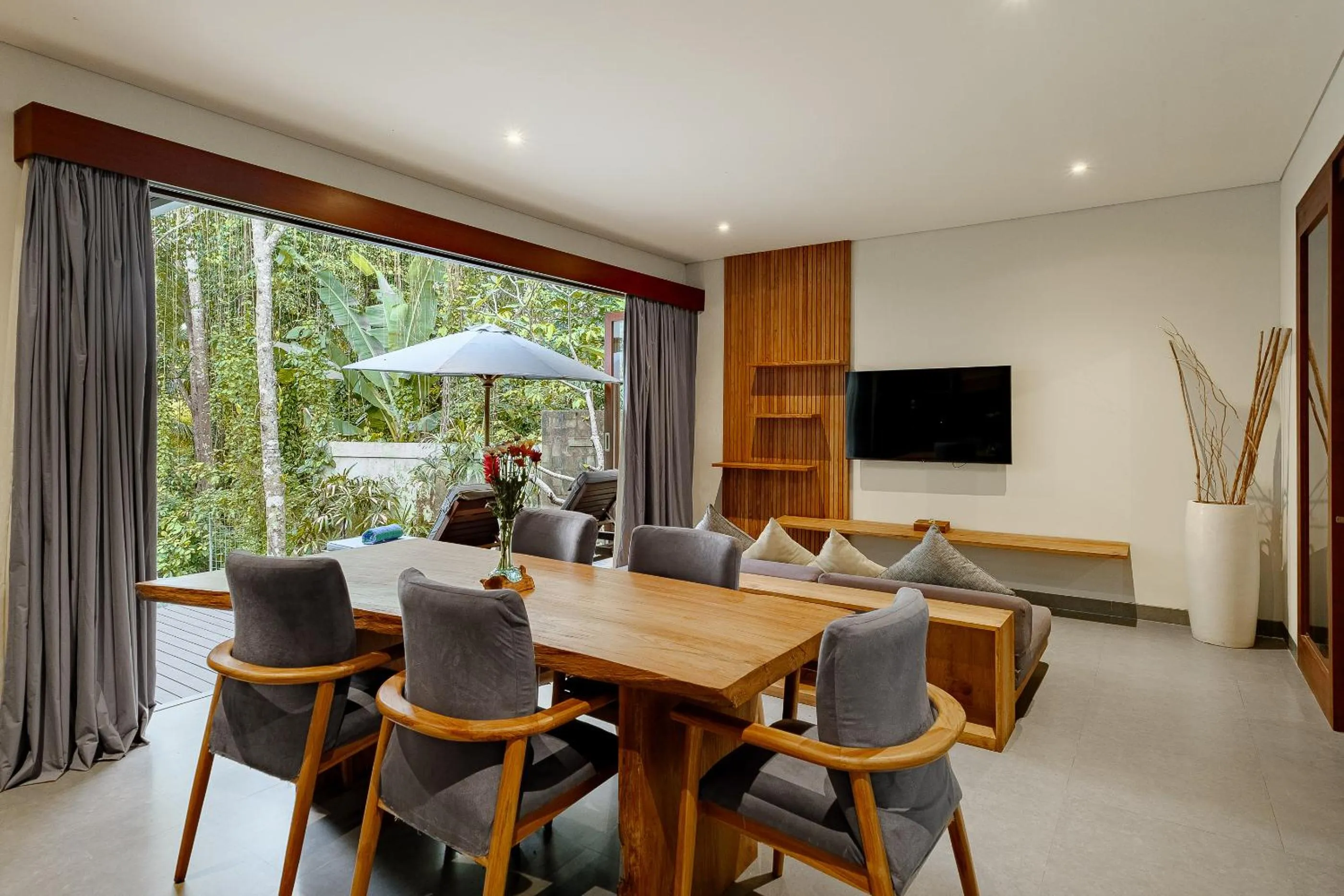 Living room in Elitya Ubud Villa