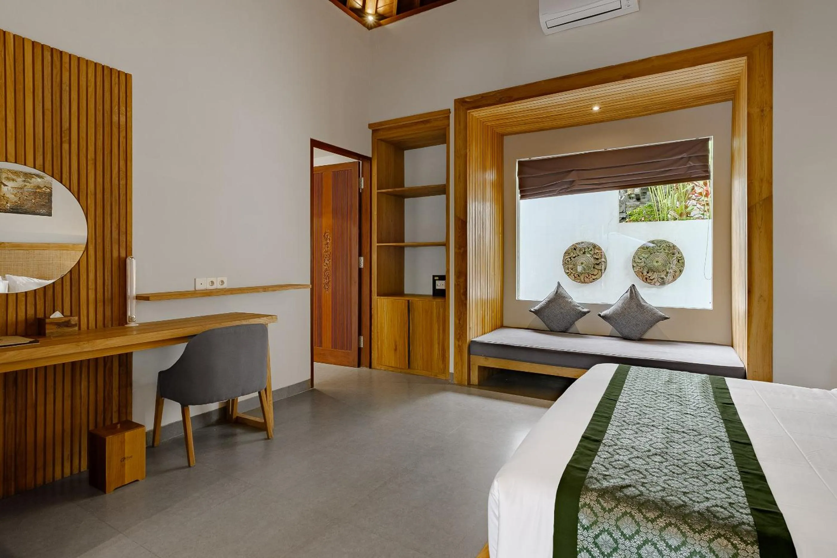 Bed in Elitya Ubud Villa