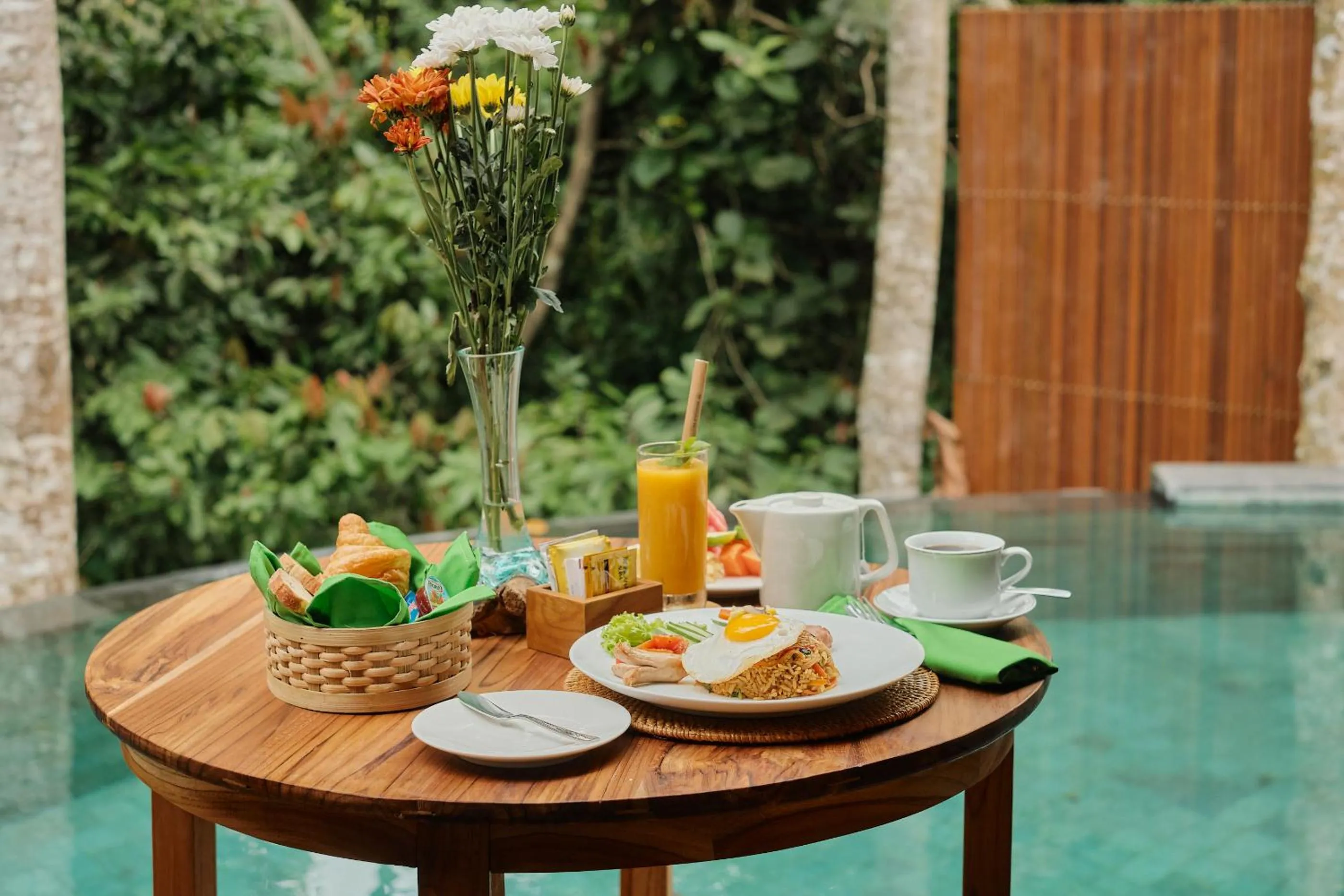 Pool view in Elitya Ubud Villa
