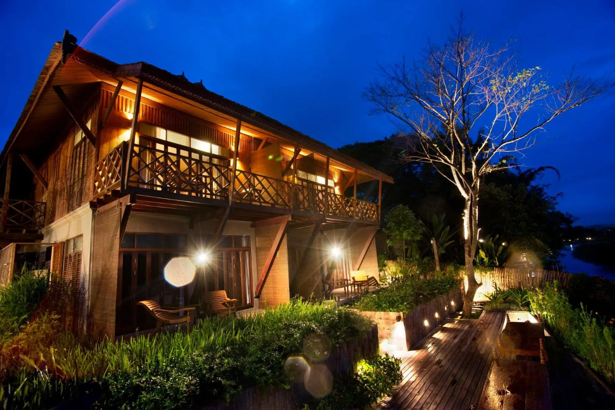 Property building in Hotel des Artists Rose of Pai