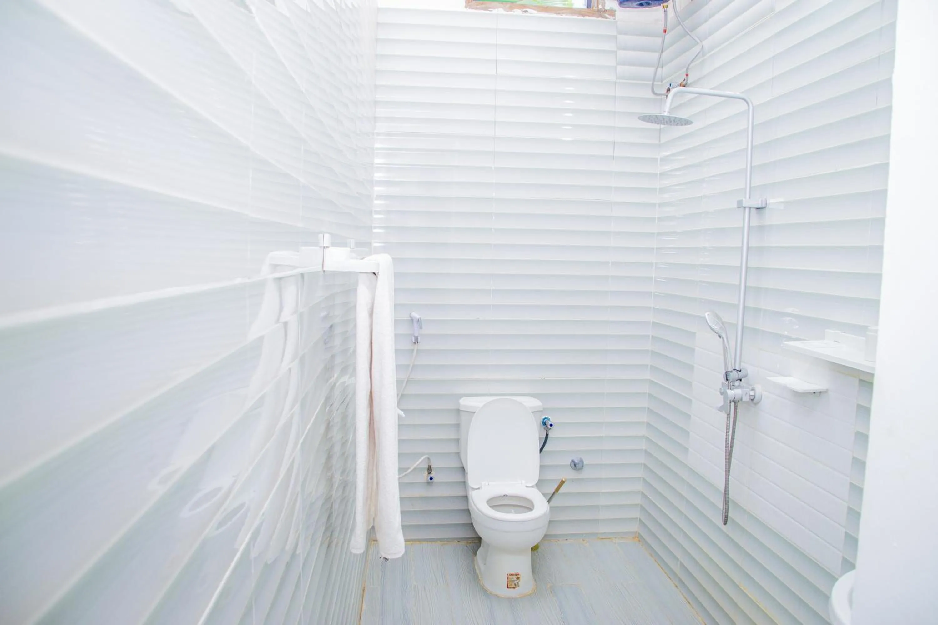 Shower in Amazing Beach Hotel Zanzibar
