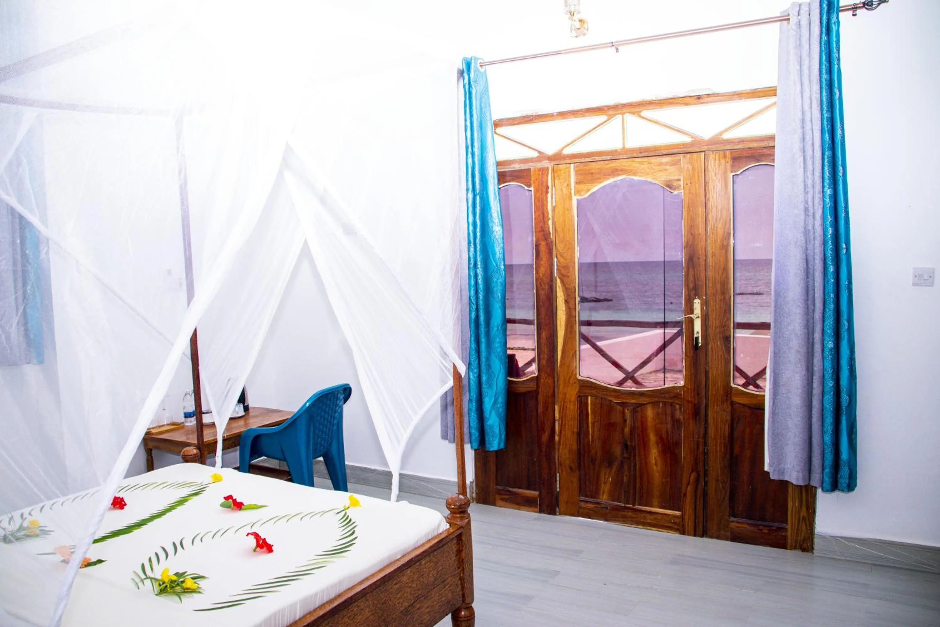 Sea view in Amazing Beach Hotel Zanzibar