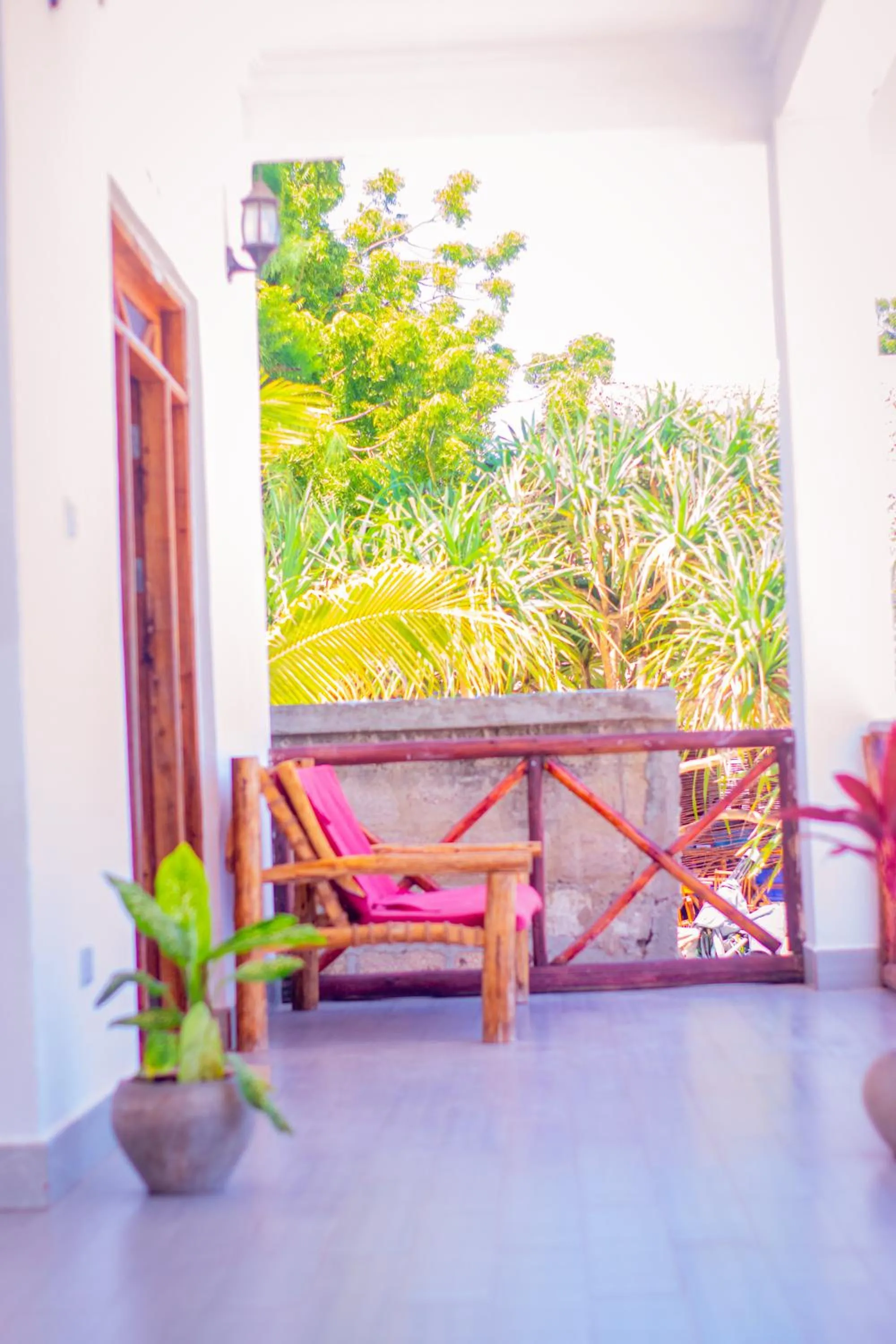 Balcony/Terrace in Amazing Beach Hotel Zanzibar