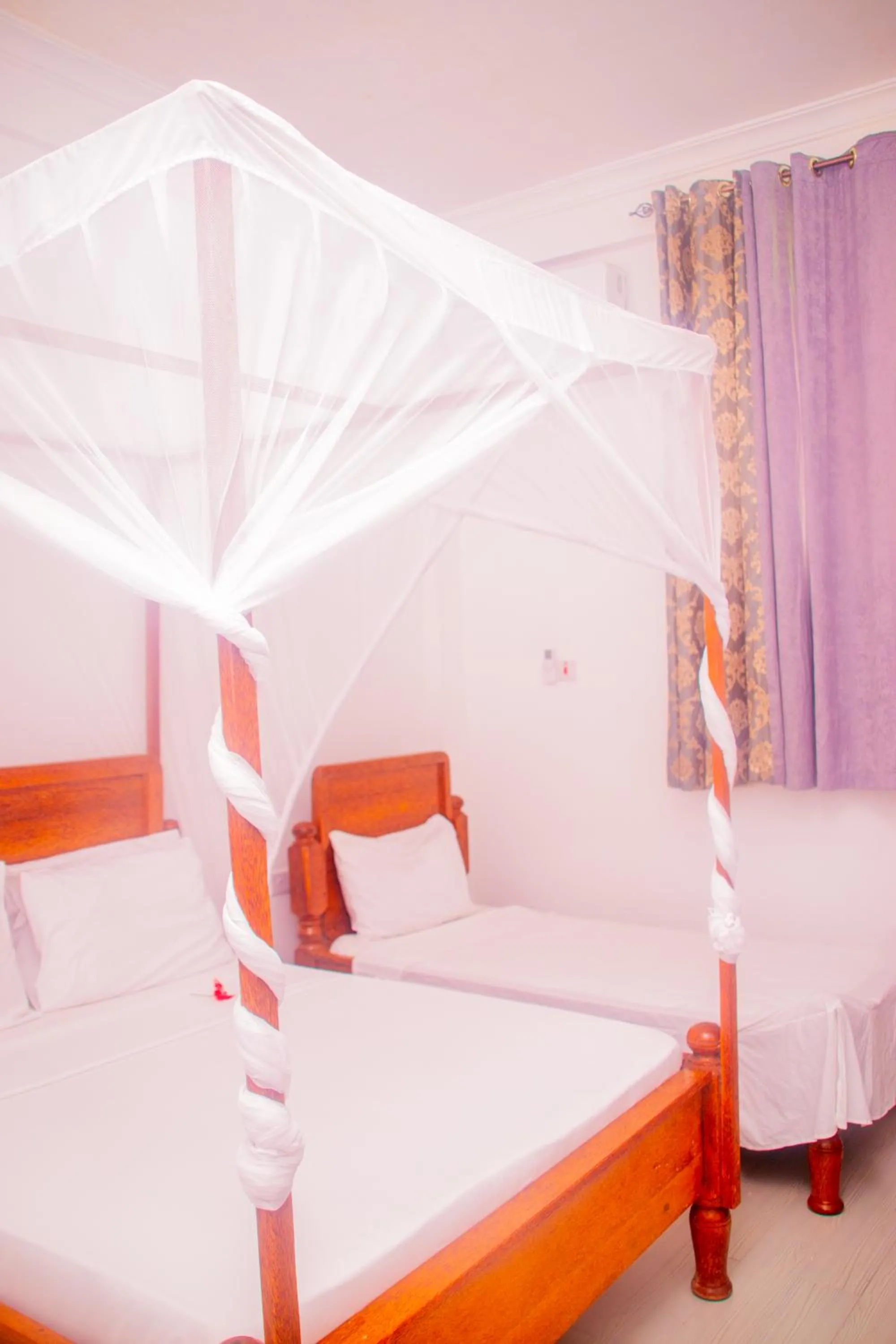 Bedroom, Bed in Amazing Beach Hotel Zanzibar