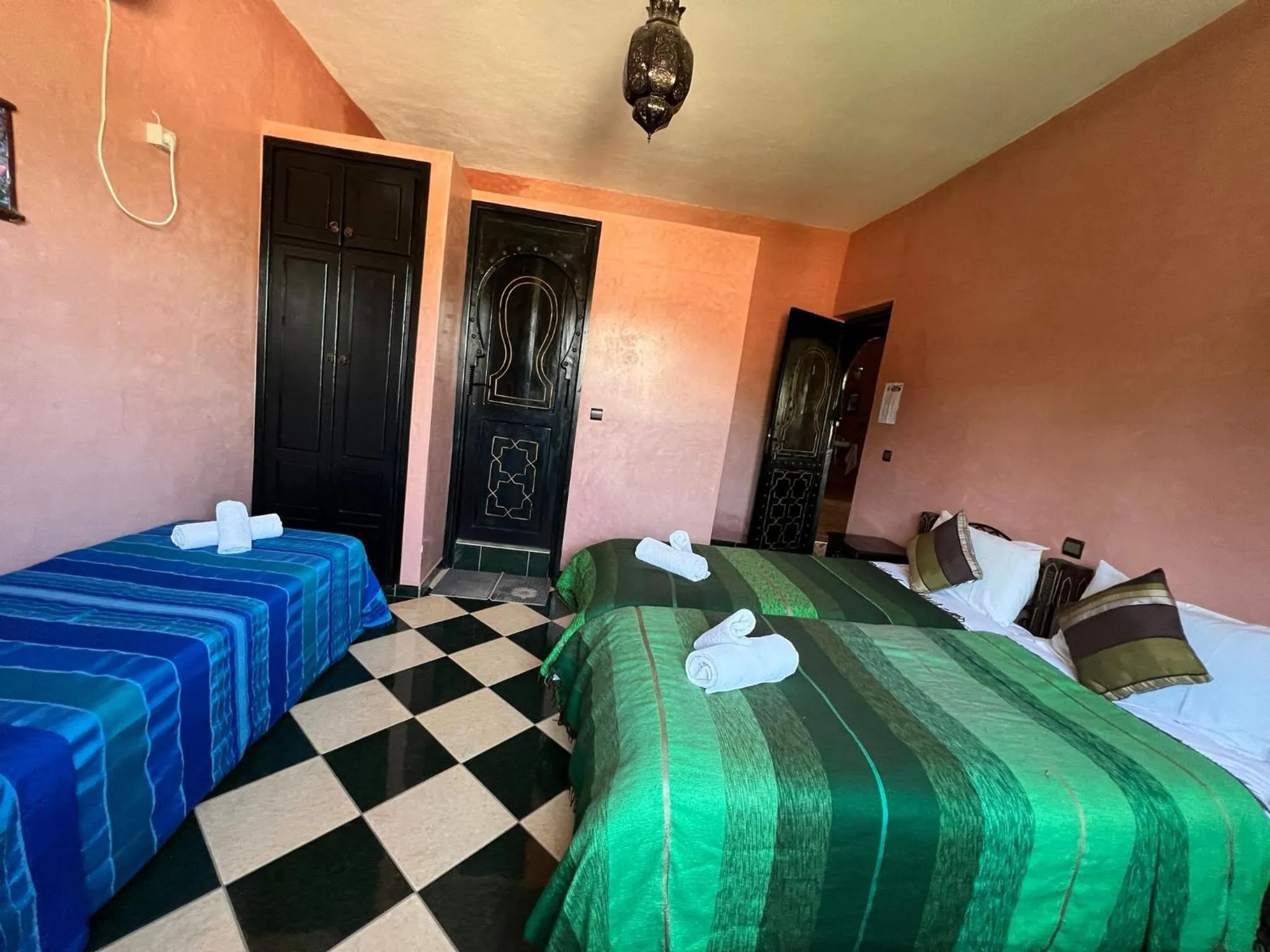 Bed in Maison d´hôtes Amazir