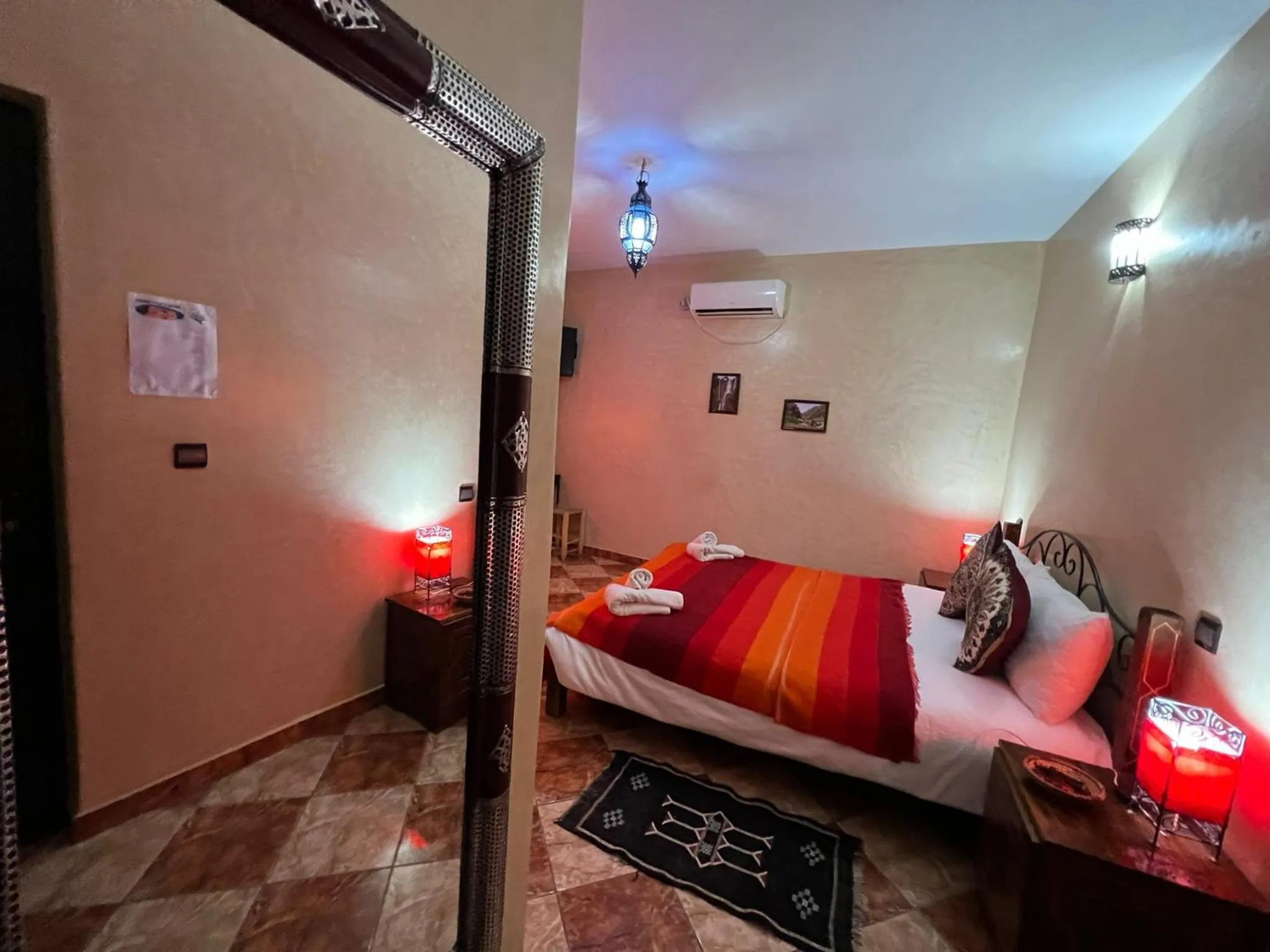 Bed in Maison d´hôtes Amazir