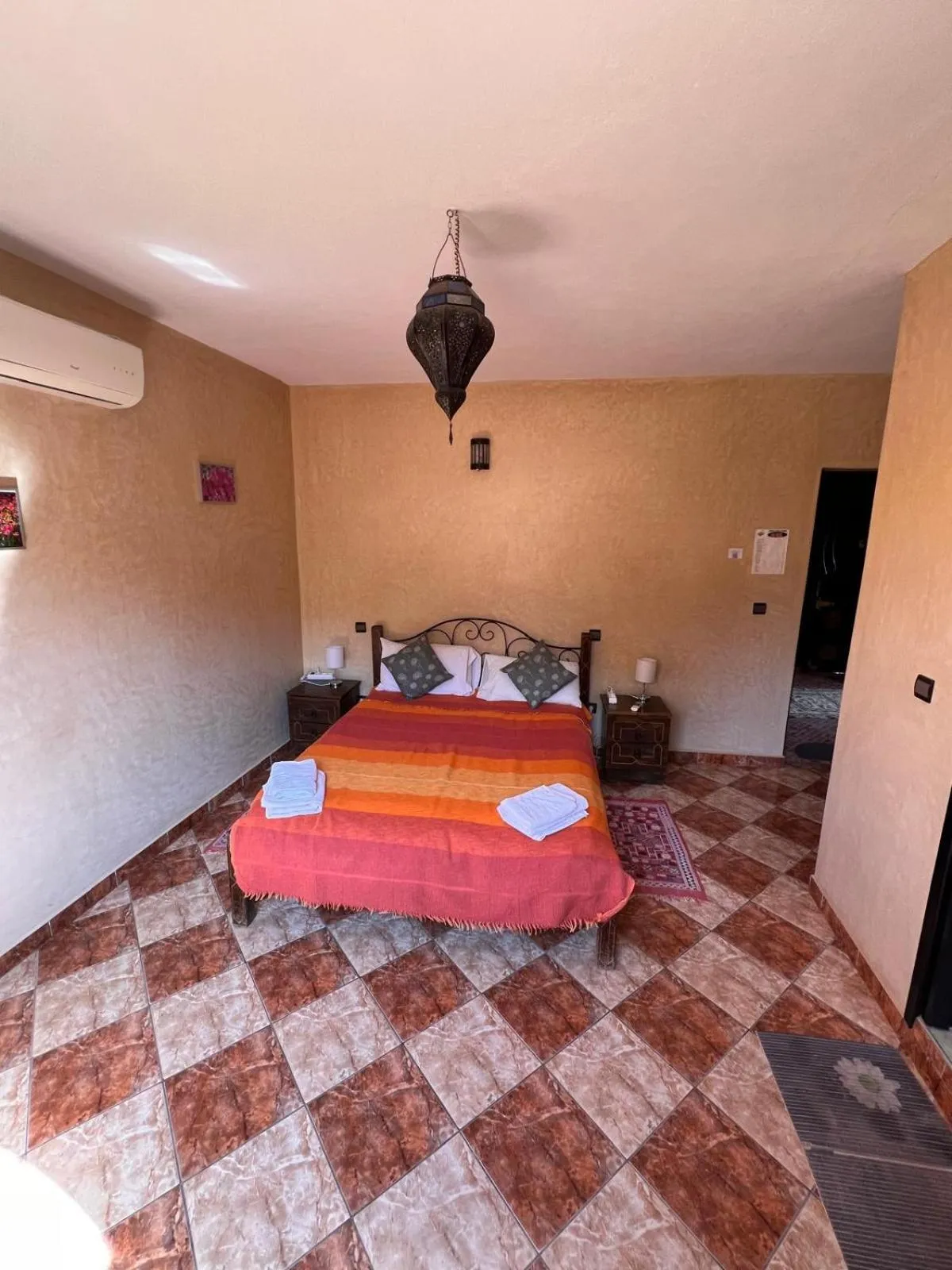 Bed in Maison d´hôtes Amazir