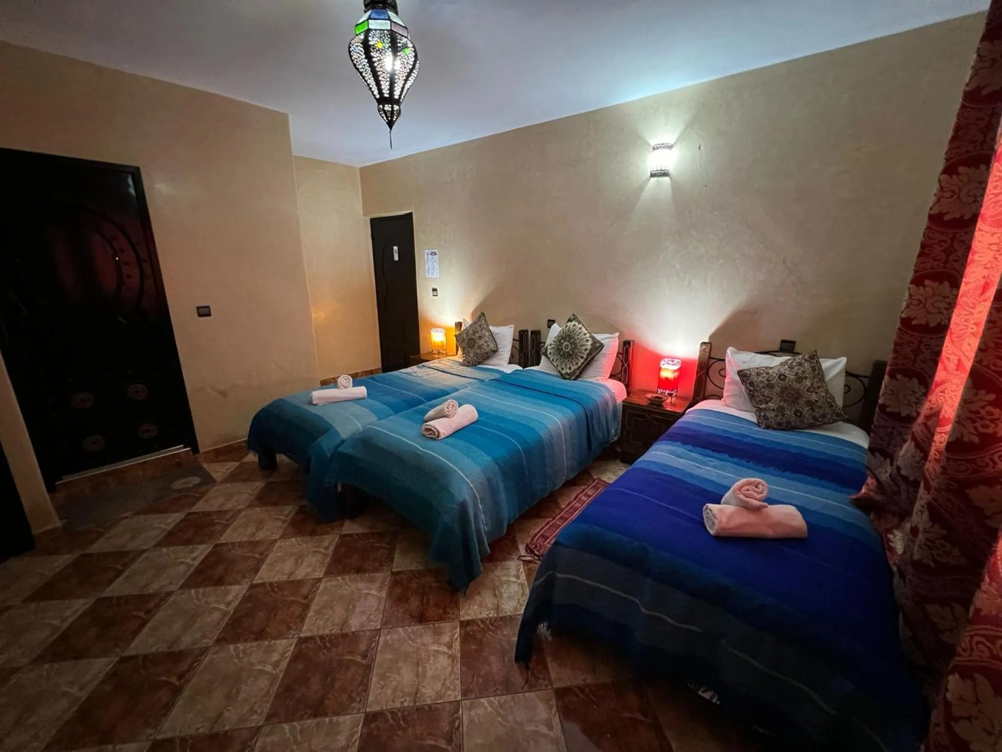 Bed in Maison d´hôtes Amazir