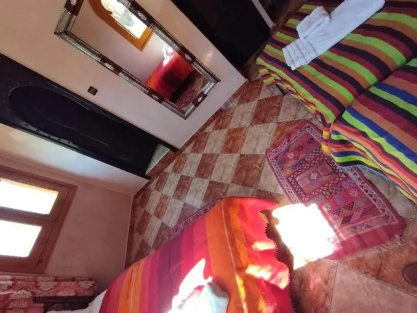 Bed in Maison d´hôtes Amazir