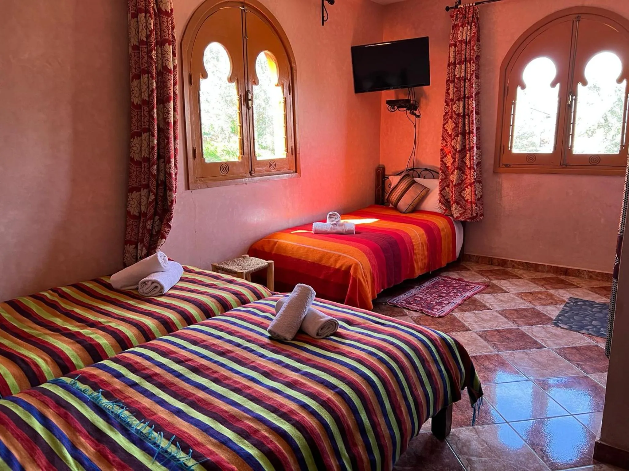 Bed in Maison d´hôtes Amazir