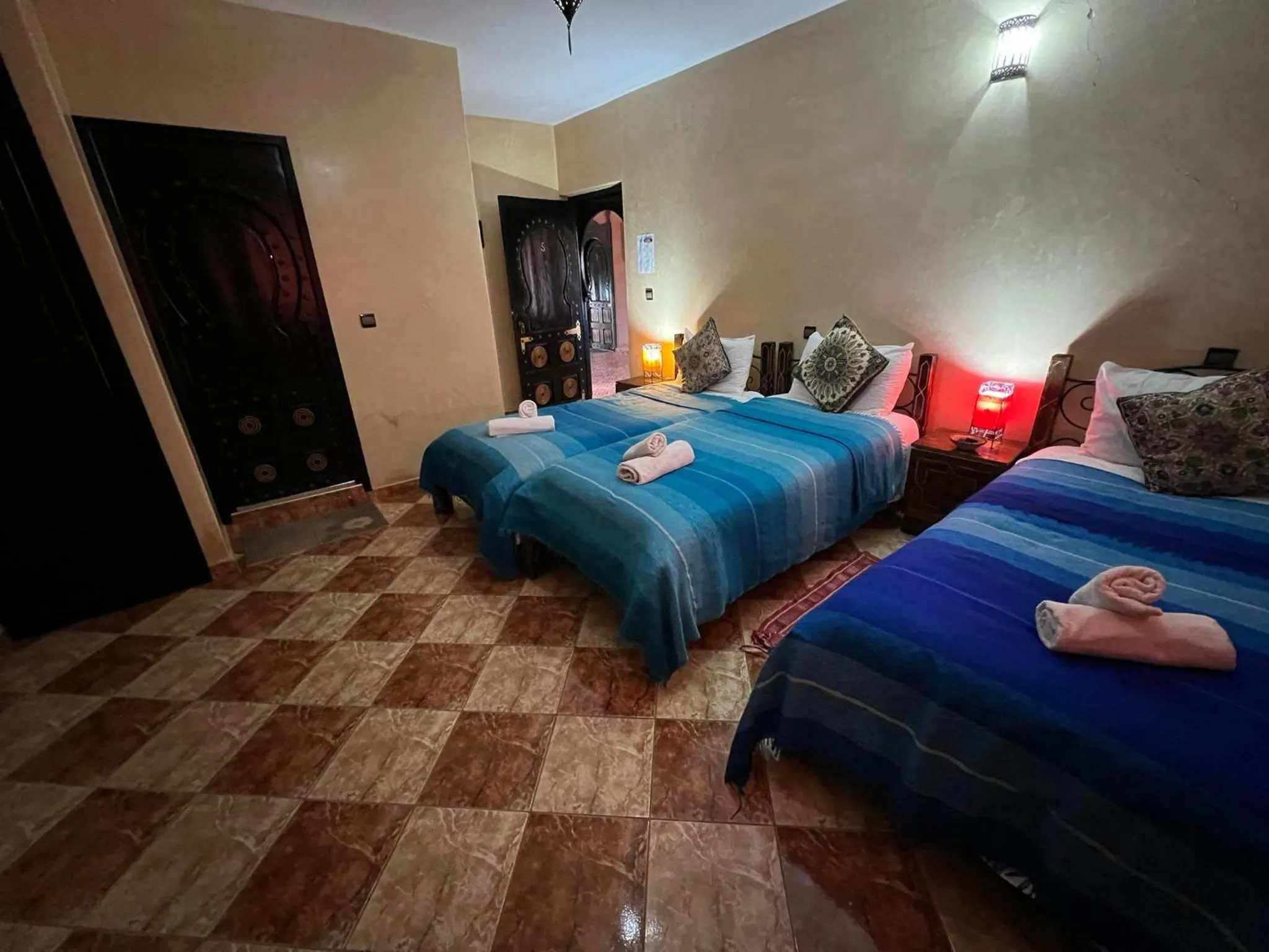 Bed in Maison d´hôtes Amazir