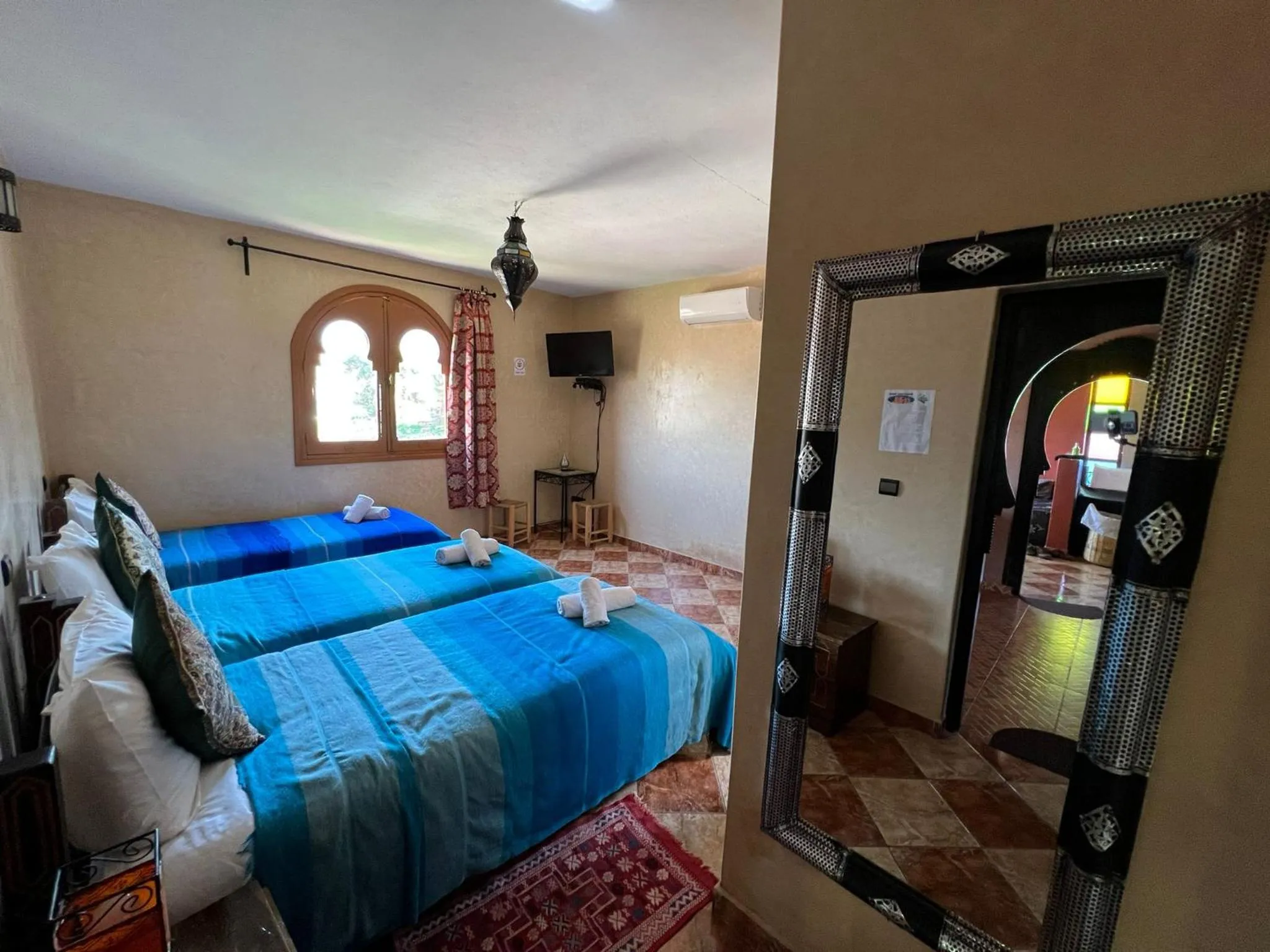 Bed in Maison d´hôtes Amazir