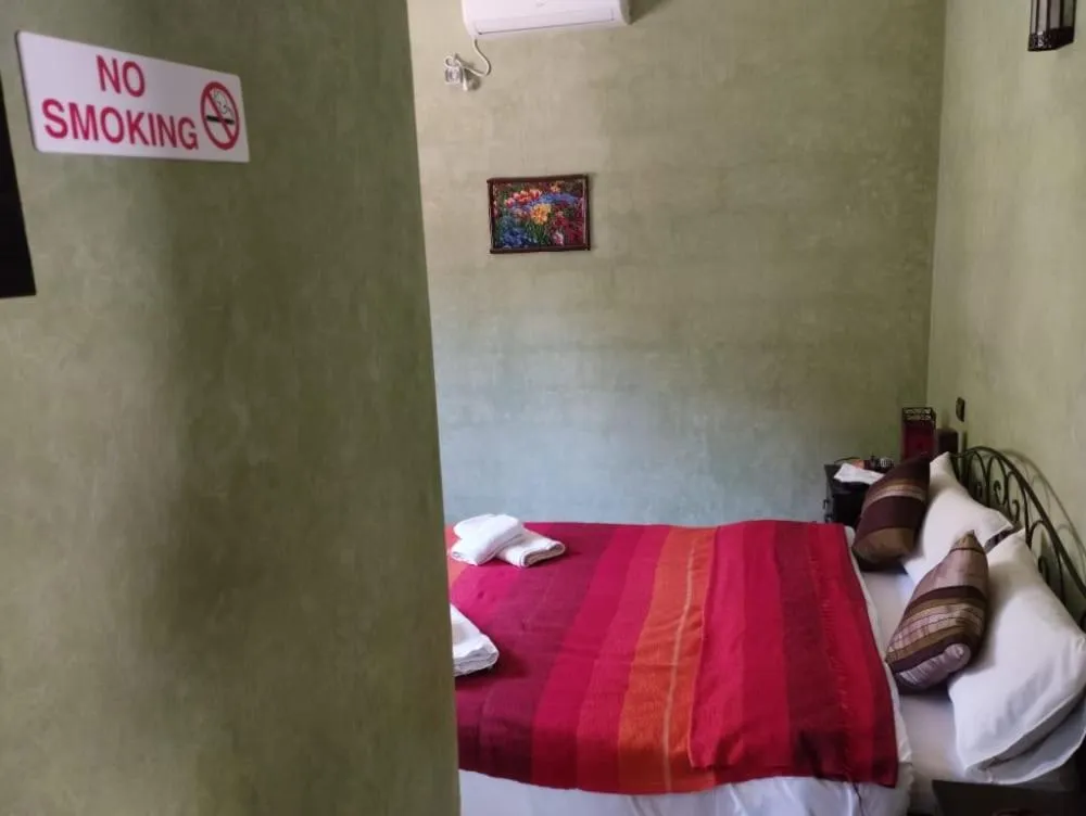 Bed in Maison d´hôtes Amazir