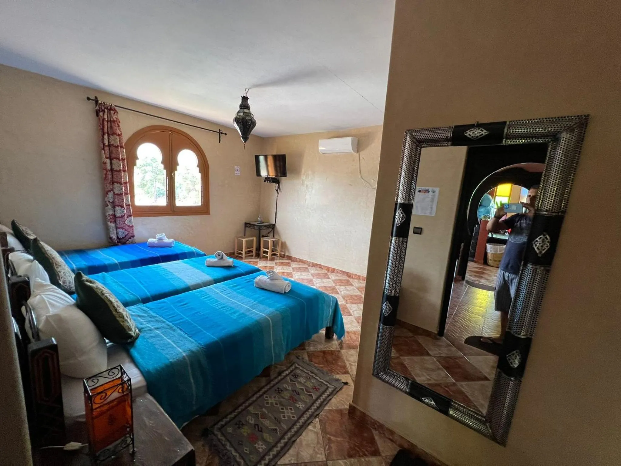 Bed in Maison d´hôtes Amazir