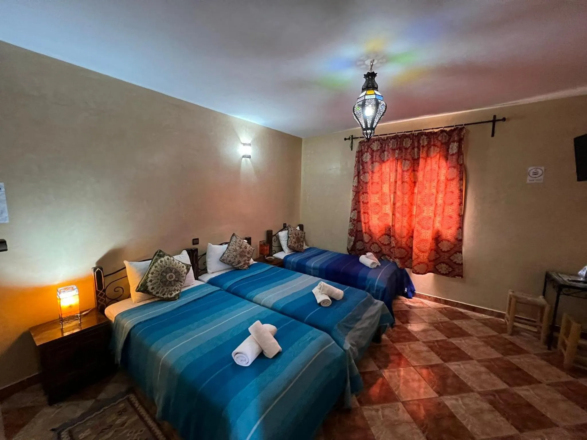 Bed in Maison d´hôtes Amazir