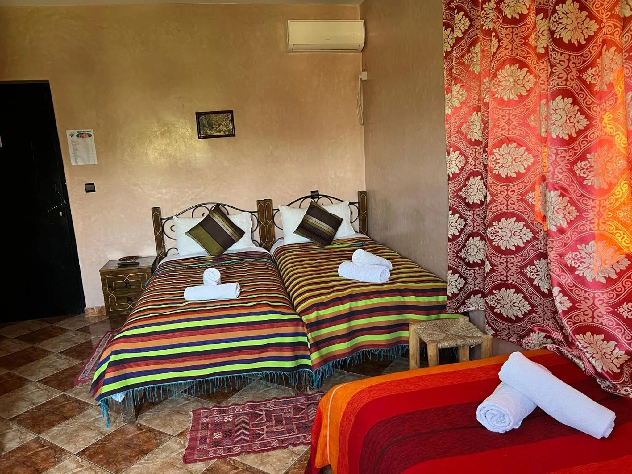 Bed in Maison d´hôtes Amazir