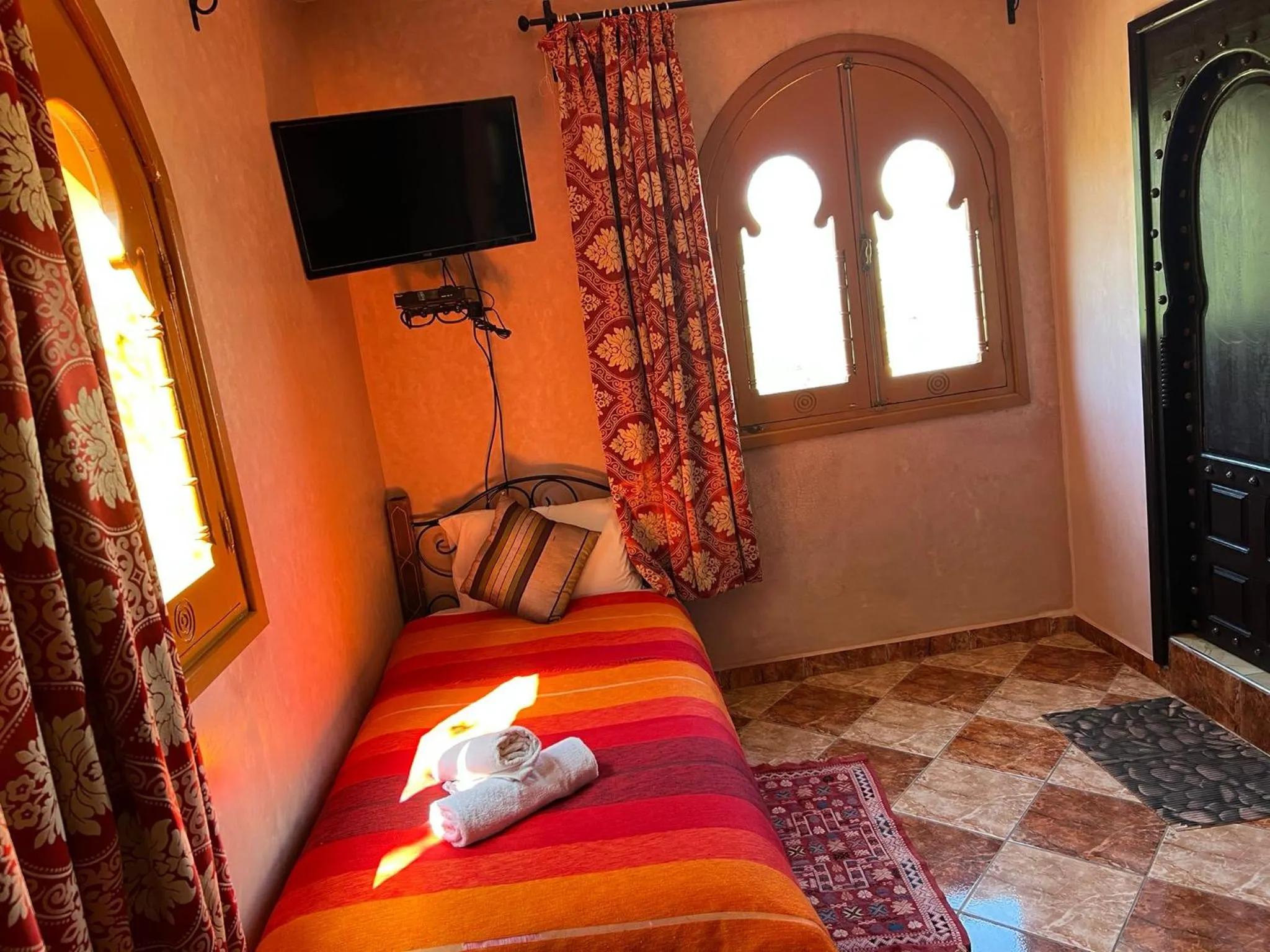 Bed in Maison d´hôtes Amazir