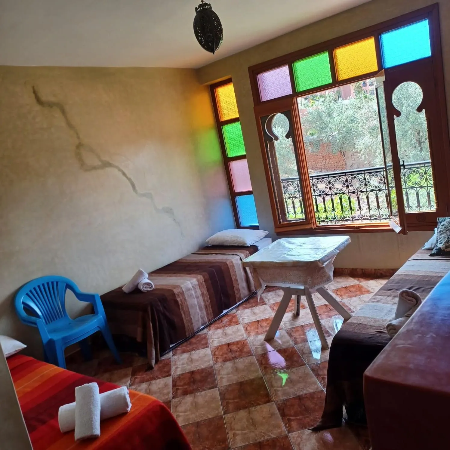 Bed in Maison d´hôtes Amazir