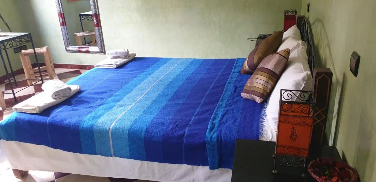 Bed in Maison d´hôtes Amazir