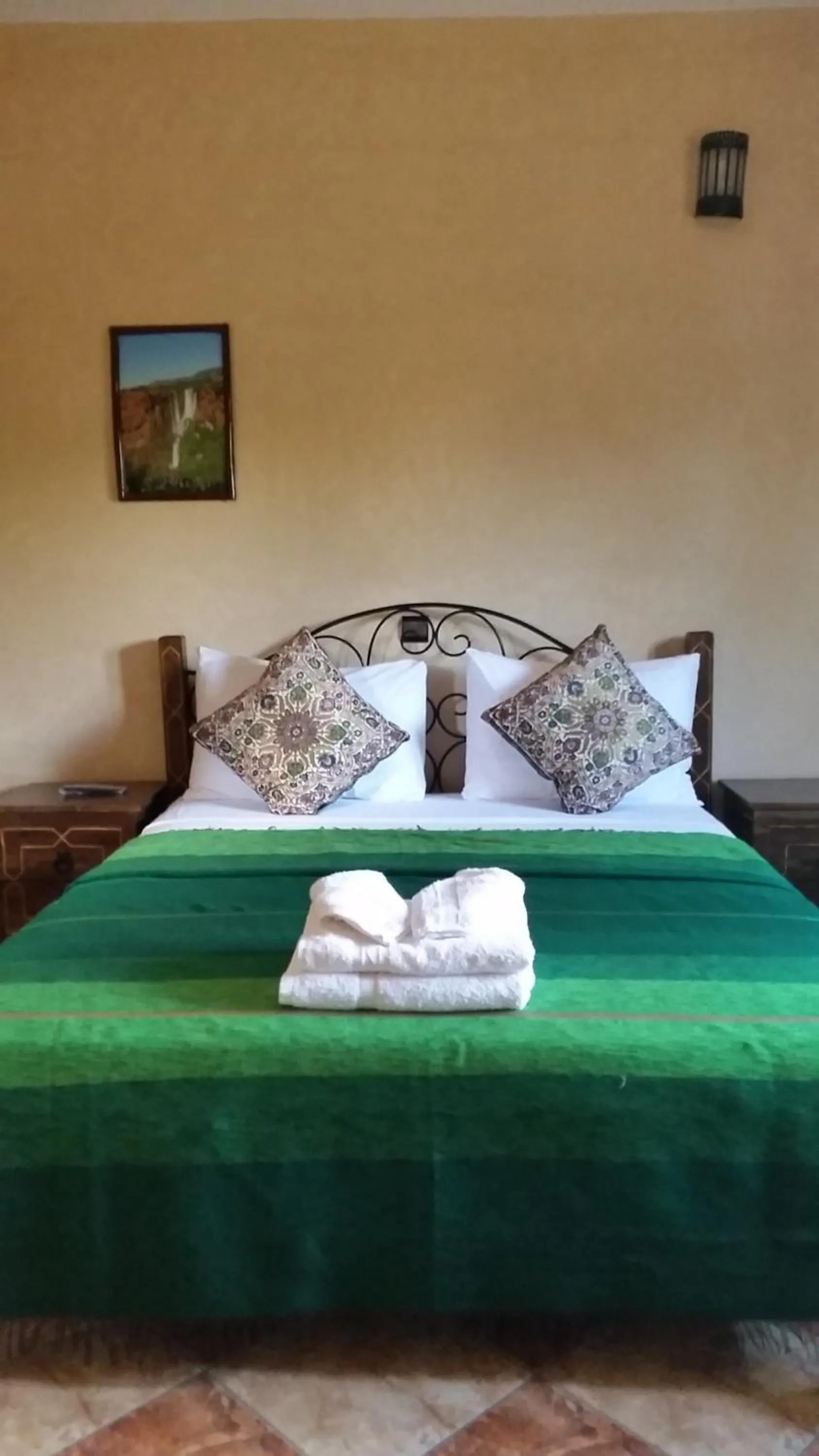 Bed in Maison d´hôtes Amazir