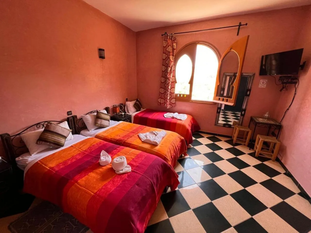 Bed in Maison d´hôtes Amazir