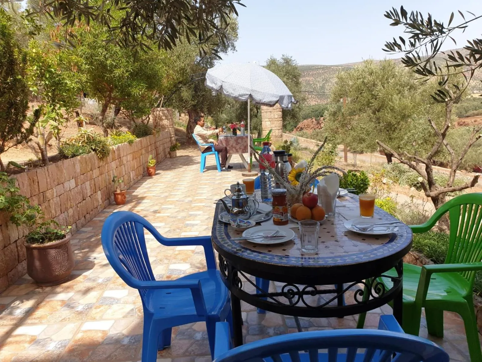 Garden in Maison d´hôtes Amazir