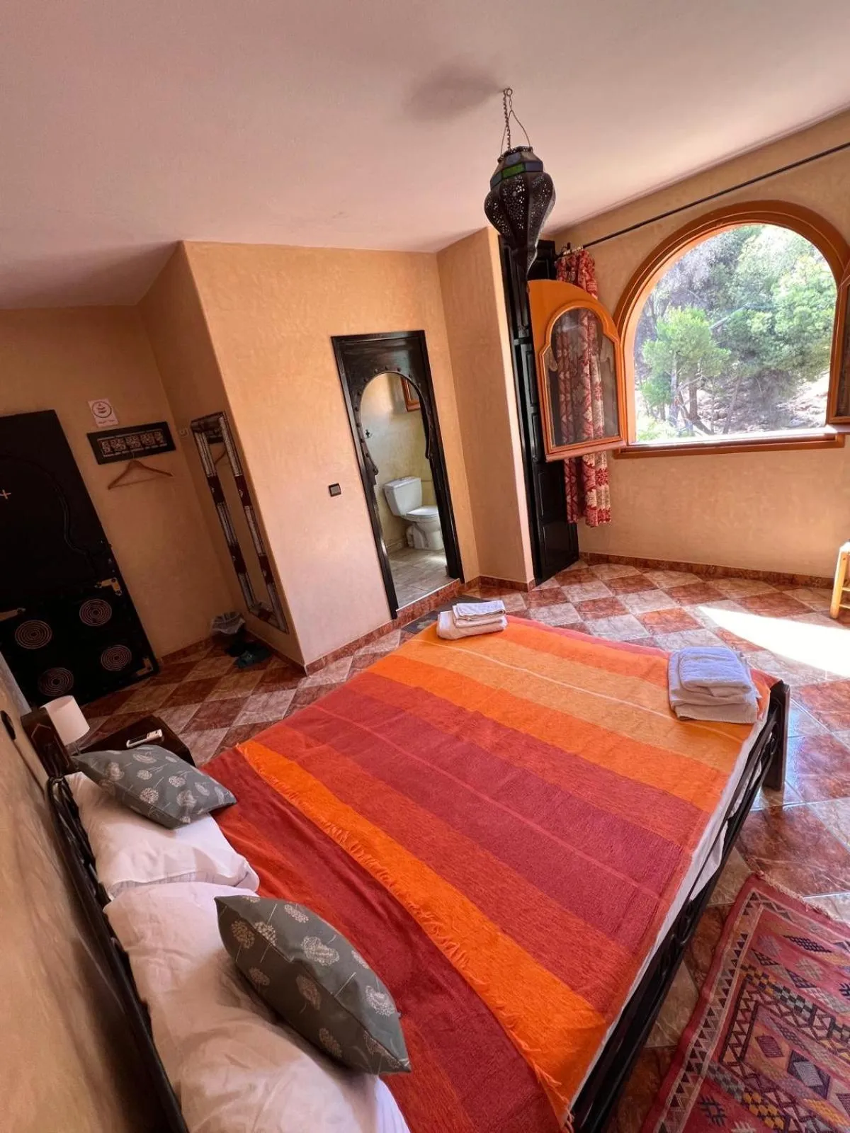 Bed in Maison d´hôtes Amazir