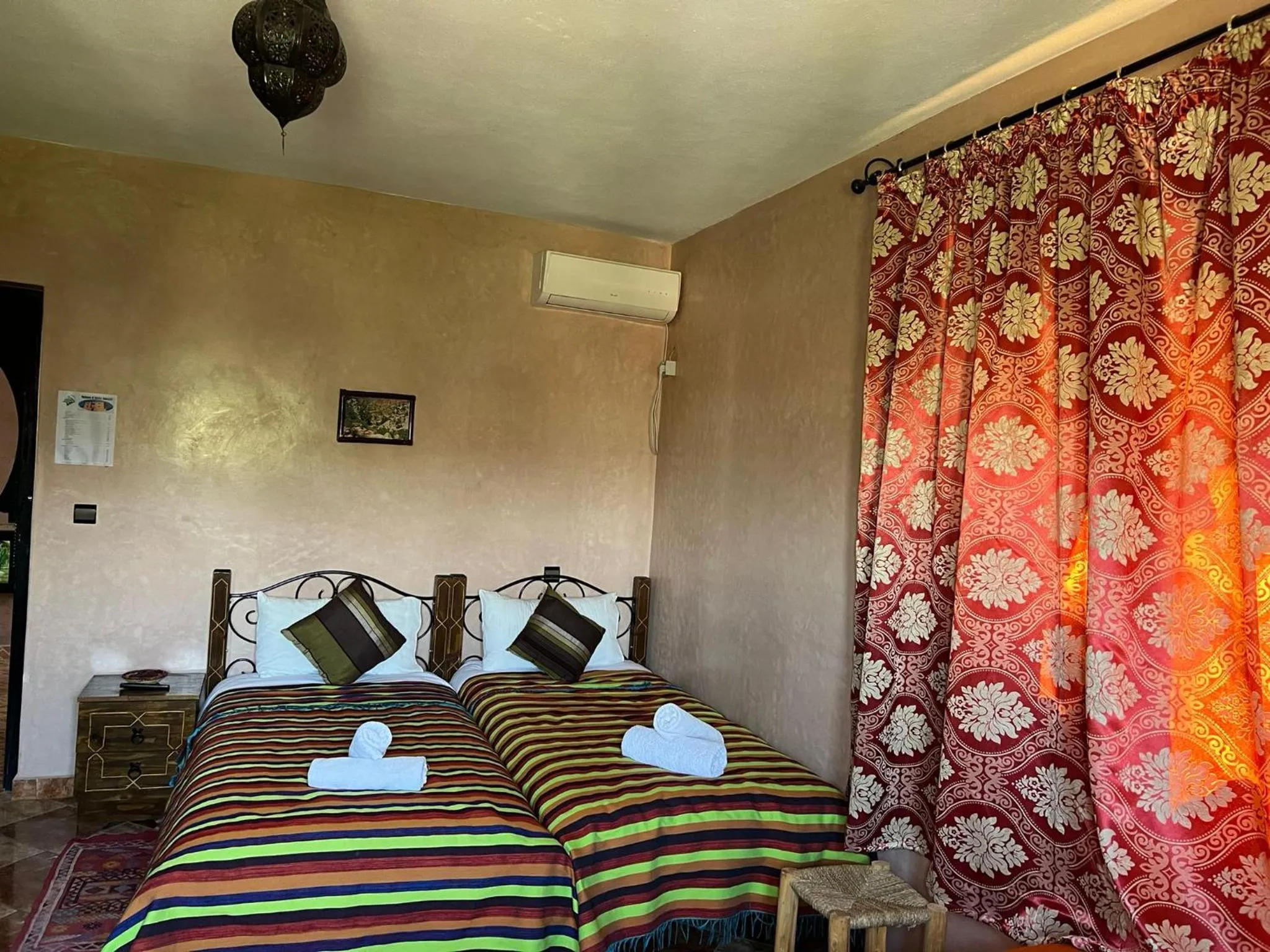 Bed in Maison d´hôtes Amazir