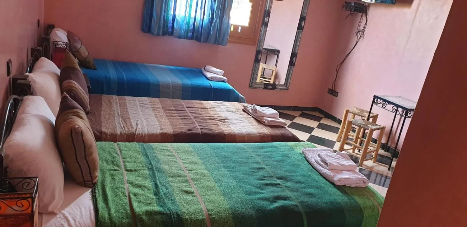 Bed in Maison d´hôtes Amazir