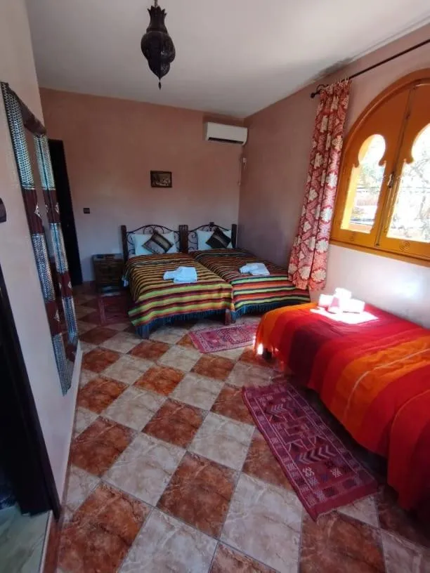 Bed in Maison d´hôtes Amazir