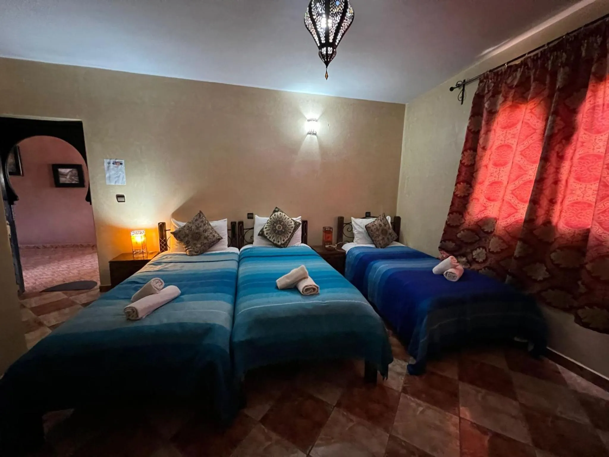 Bed in Maison d´hôtes Amazir