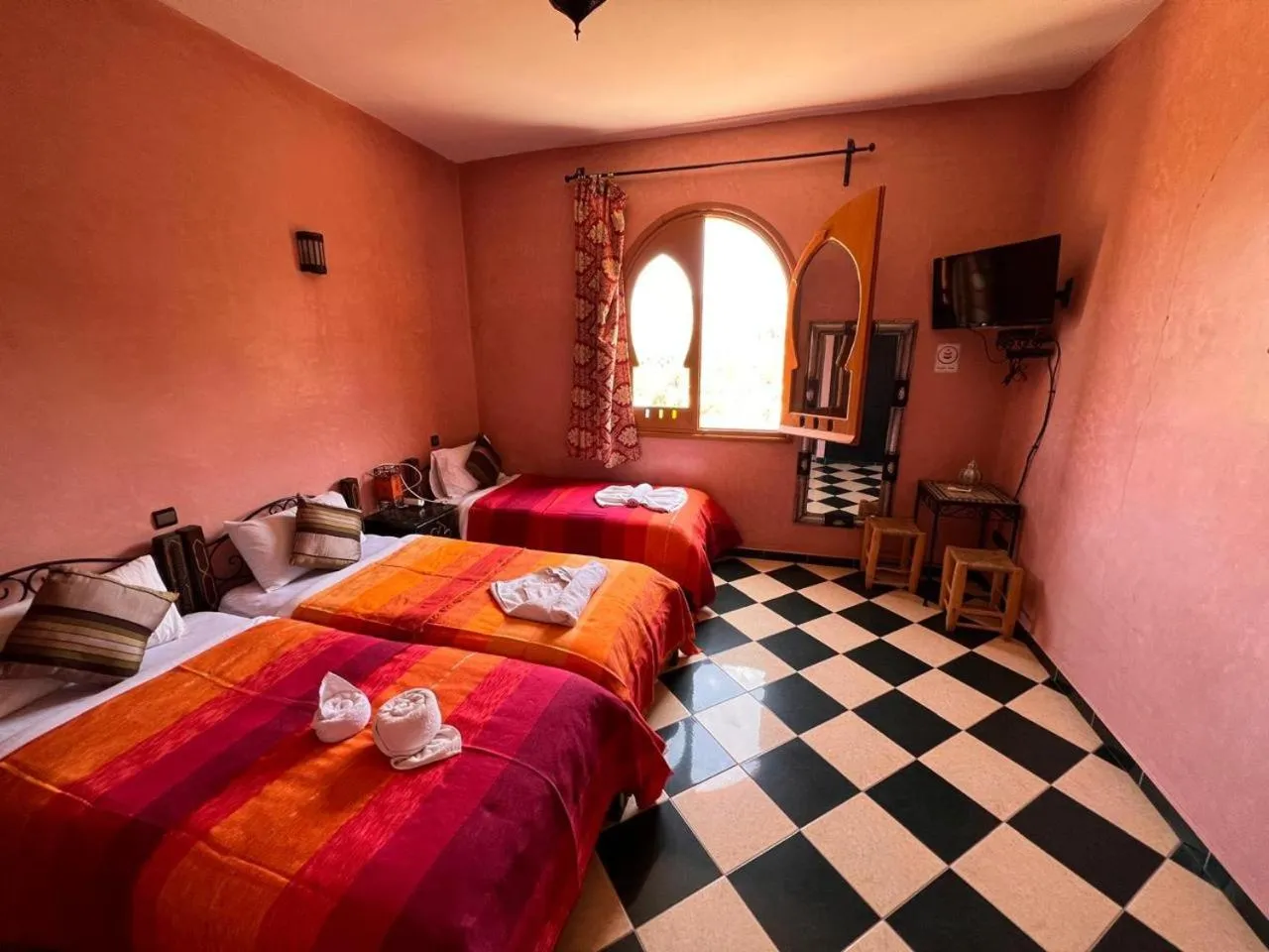 Bed in Maison d´hôtes Amazir