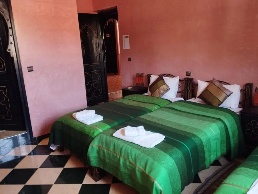 Bed in Maison d´hôtes Amazir