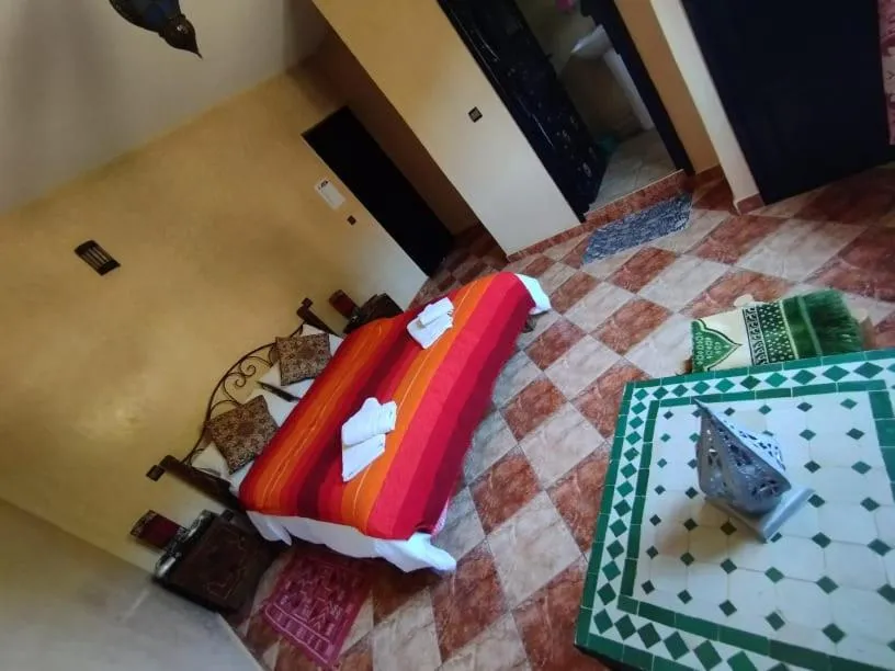 Bed in Maison d´hôtes Amazir