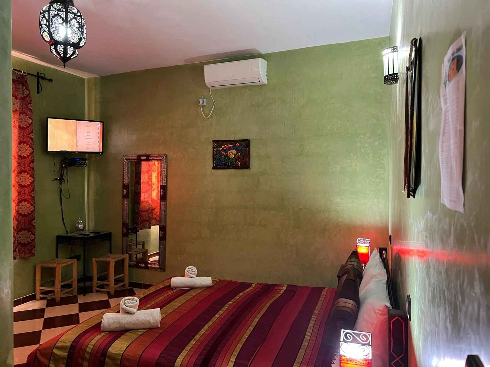 Bed in Maison d´hôtes Amazir