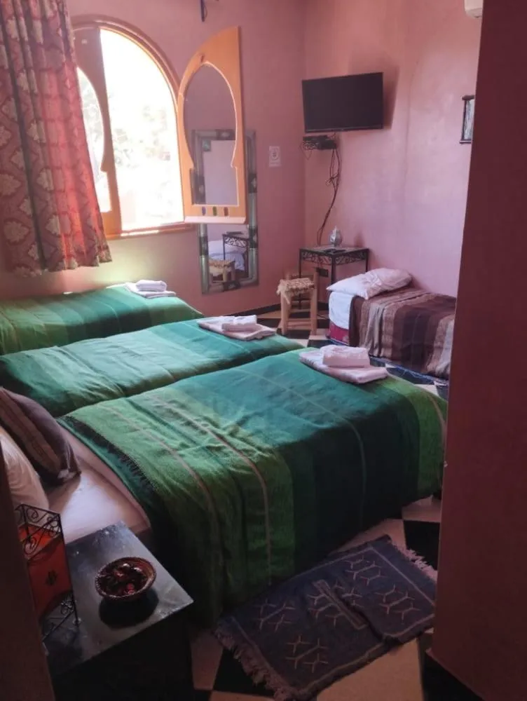 Bed in Maison d´hôtes Amazir