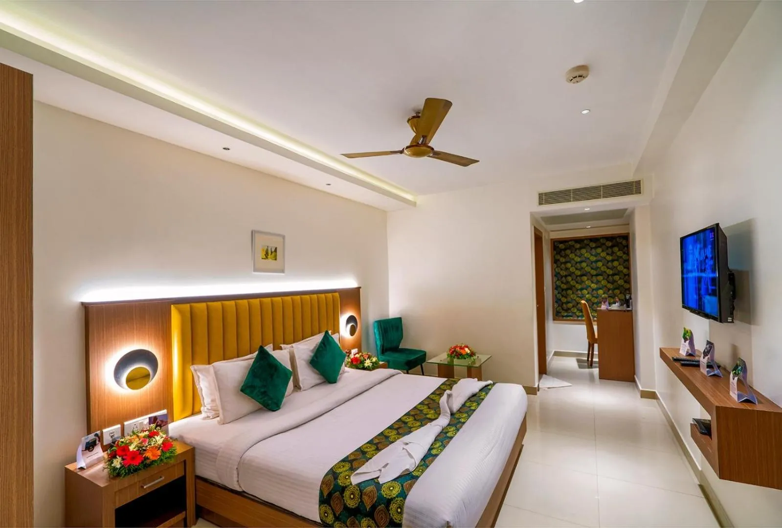Deluxe Room in Hotel Malika Residency