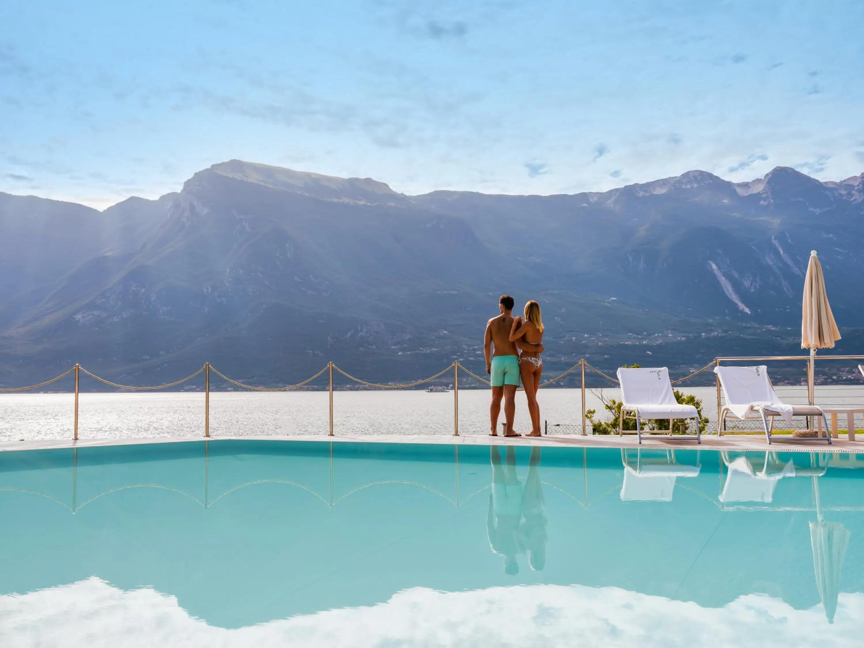 Pool view in Hotel Leonardo Da Vinci