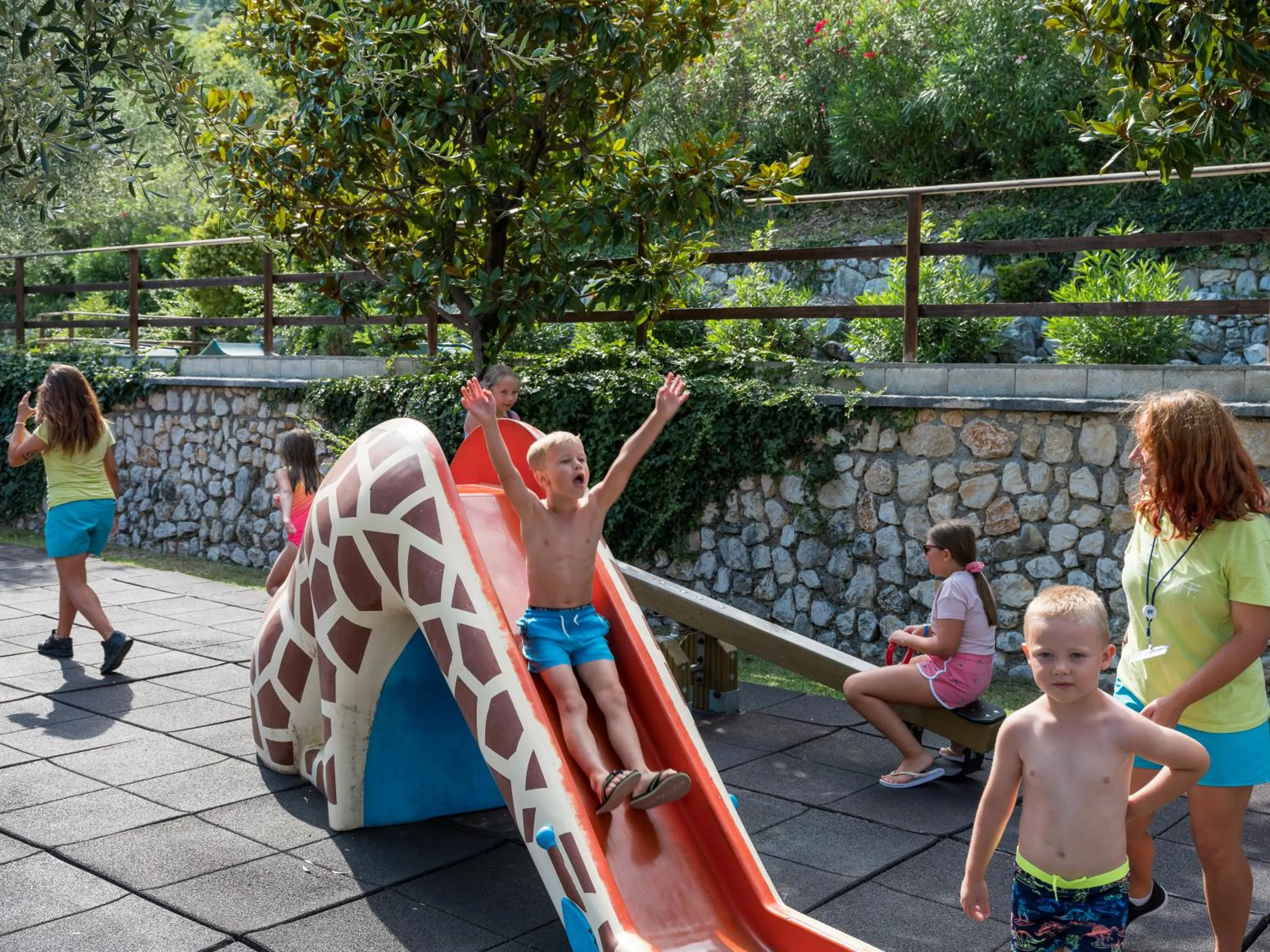 Children play ground in Hotel Leonardo Da Vinci